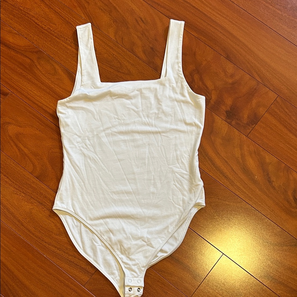 Old Navy White Women's Bodysuit